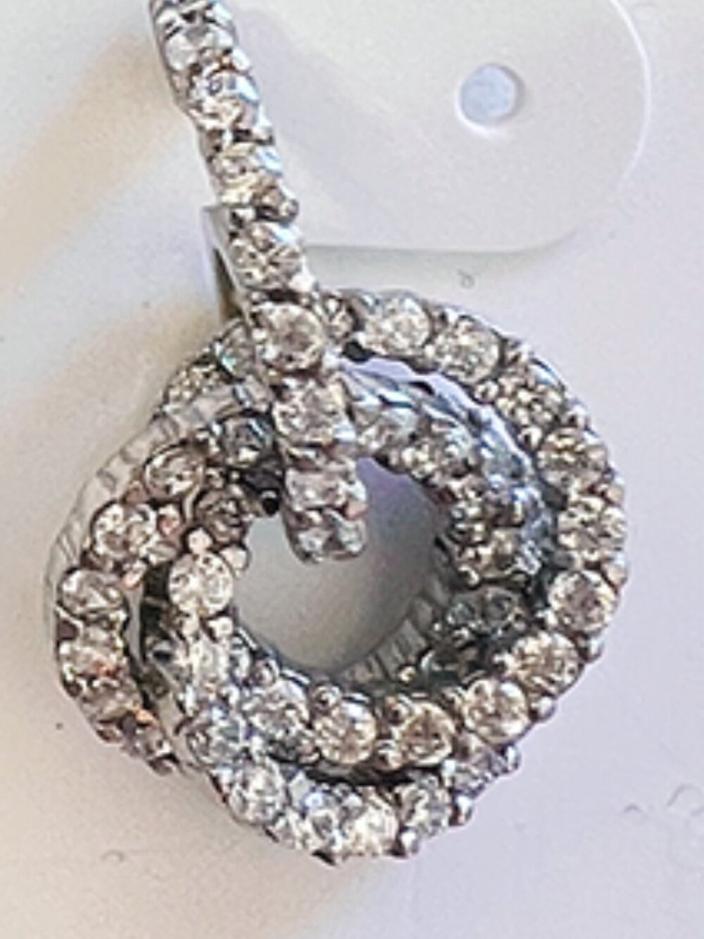 Giani Bernini | Sterling Silver & Cubic Zirconia Earrings | NWT - Picture 3 of 4